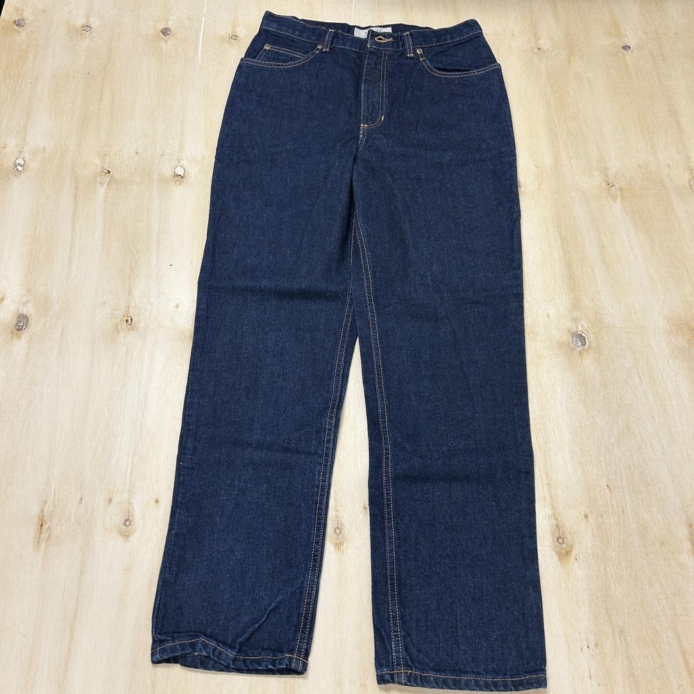 Vintage Jones Sport High Rise Straight Jeans Womens 10 Dark Wash Denim Classic